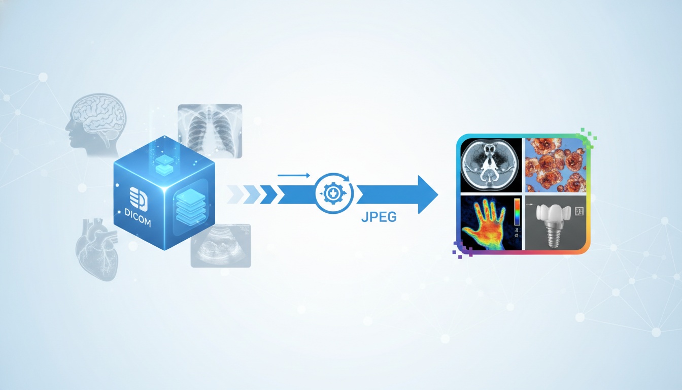 Hoe DICOM naar JPEG converteren: Een uitgebreide gids voor zorgprofessionals(2) - Gemaakt door PostDICOM